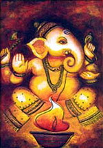 Молитвы к покровителю индийской астрологии Ганеше.